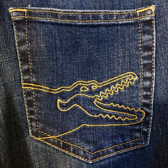 Gator Florida uf chomp chomp embroidered jeans game day low rise 2000s britney - Picture 5 of 8